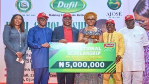 Dufil Prima Foods, Ajose Foundation Partner to Nurture the Dreams of Indigent Ogun Students